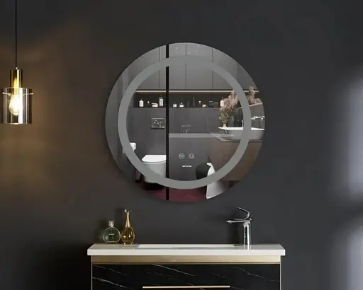 Зеркало Mixxus PLAIN MC03-60 с LED Touch, Anti-fog, димером, регулировкой яркости (MI6662) - фото 7