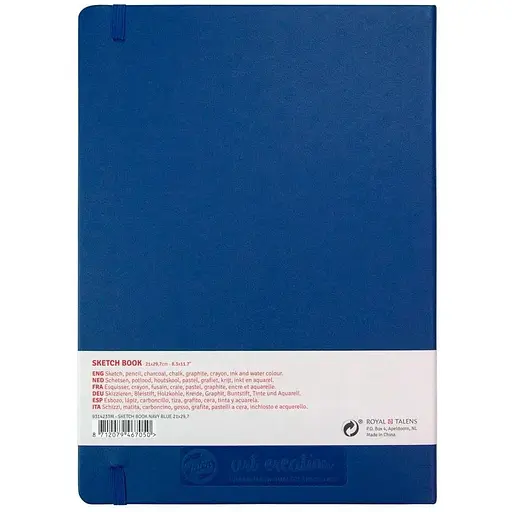 Блокнот для графики Royal Talens Art Creation А4 140г/м2 80л Navy Blue - фото 3