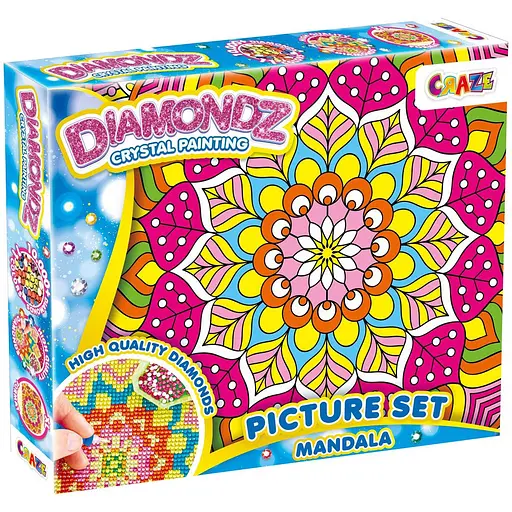 Набір для створення картини Craze Diamondz Мандала зі стразами (47767) - фото 1
