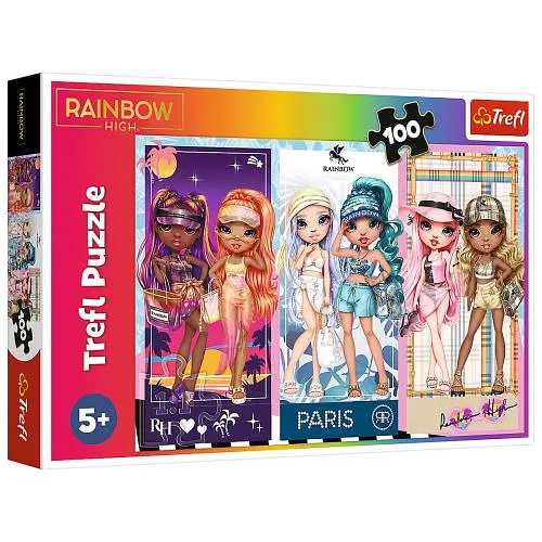 Пазли "Ляльки подруги" / Подруги 100 елментів 16444 Trefl, в коробці (5900511164442) - фото 1