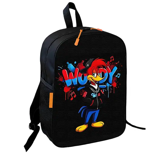 Рюкзак школьный детский Вуди Вудпекер 36х27 см подростковый для мальчика, девочки (4024)
