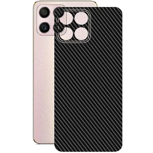 Захисна плівка StatusSKIN для Honor X30i Корпус Вініл Карбон чорний