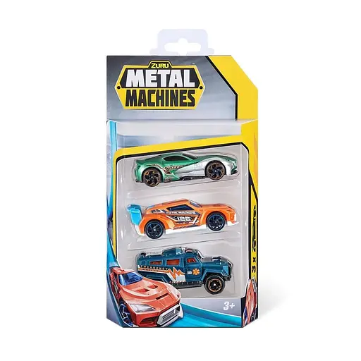 Машинки Zuru Metal Machines Car в асортименті 3 шт. (6715) - фото 13