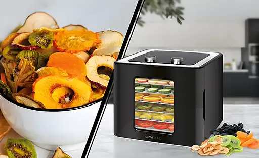 Сушилка для овощей грибов мясных снеков дегидратор Clatronic DR 3773 - фото 8