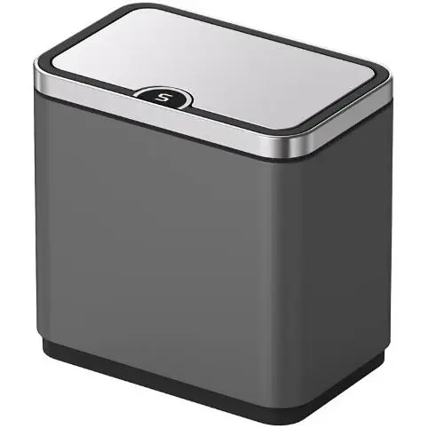 Мусорное ведро сенсорное прямоугольное Koer TC-020212-07 12 л графит (KR5585)  - фото 1