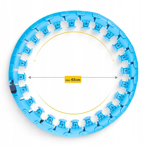 Обруч (хулахуп) массажный 4FIZJO с отягощением 4FJ0649 (P-5907739316837) - фото 2