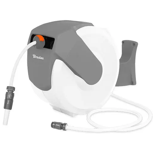 Катушка автоматическая Bradas WHITE LINE со шлангом и аксессуарами 1/2" 20 м WL-W6B20 - фото 1