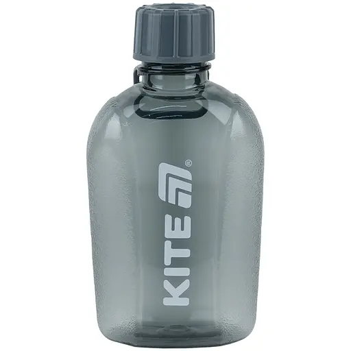 Пляшка для води Kite 650 мл сіра (K25-1240-1)