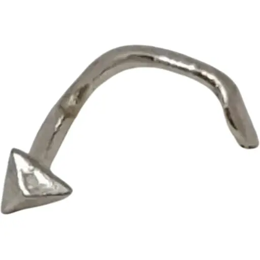 Серебряная серьга-пирсинг в нос Dear. 1021С