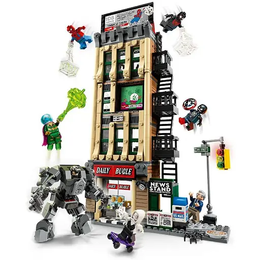 Конструктор LEGO Super Heroes Marvel Человек-паук против Мистерио: Дейли Бьюгл 781 деталь (76342) - фото 3