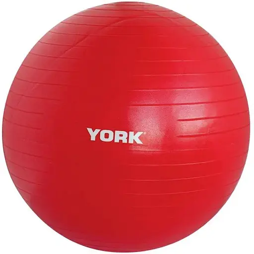 Фитбол York Fitness 55см красный + насос