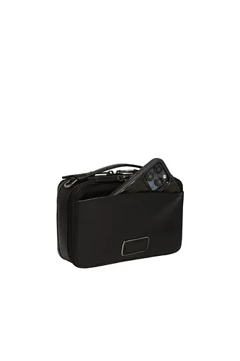 Плечова Сумка Tumi VOYAGEUR BLACK/GUNMETAL 20,5х12,75x6,25 0196673DGML - фото 4