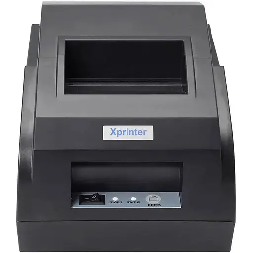 Друкарка чеків Xprinter XP-58IIZ (термодрук, 90 мм/с, стрічка 58 мм, USB, чорний)
