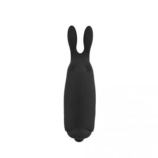 Вібратор для клітора Adrien Lastic Pocket Vibe Rabbit 8.5 см чорний - фото 2