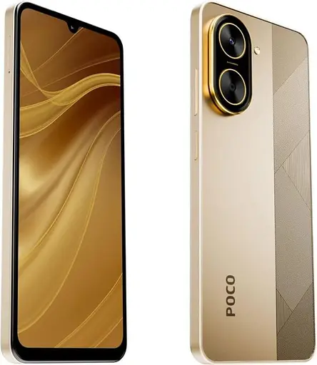 Смартфон Poco C71 4/128GB Desert Gold - фото 5