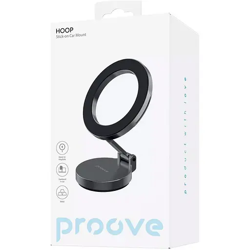 Автотримач Proove Hoop Stick-on Magnetic Ring (CHHS00000005) [133342] - фото 3
