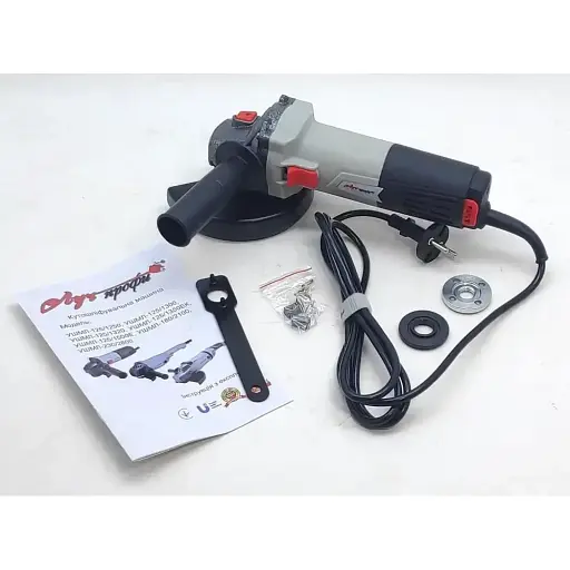 Болгарка шліфувальна кутова Луч Профі УШМЛ 125/1320 11000 об/хв - фото 5