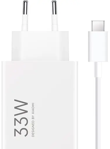 МЗП Xiaomi Type-C 33W USB-A Combo (BHR9956EU) white UA