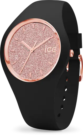 Часы Ice-Watch Ice glitter Black Rose-Gold 001353