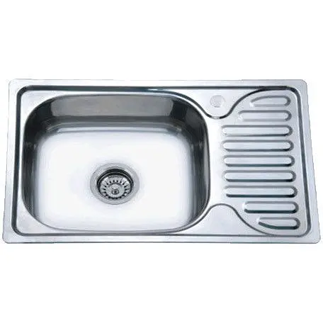 Мойка кухонная ZERIX Z6642-08-180E satin (ZX1600) - фото 1