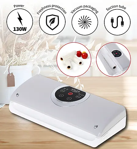 Вакууматор Вакуумний пакувальник Adler AD 4503 Польша - фото 3