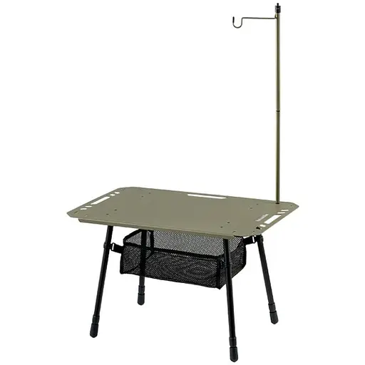 Складной стол Naturehike CNK2450JJ025, 60х40 см, алюминий, оливковый