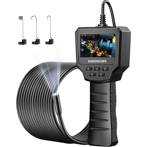 Цифрова ендоскопічна камера IP67 2.4-дюймові труби для ендоскопічної камери 1440P HD