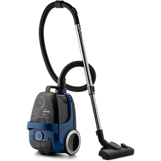Пылесос контейнерный Gorenje 850 Вт HEPA телескоп. трубка синий