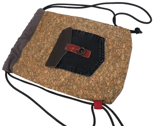 Сумка CoolPack ручной работы из хлопка и коры sum0027218 - фото 5