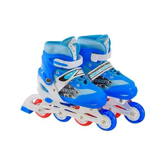 Ролики, розмір S (31-34), металева рама, PU колеса, 1 колесо зі світлом (В асортименті) - фото 2