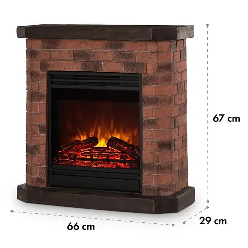 Електричний камін Klarstein Villach 1800 Вт (10032595) - фото 3