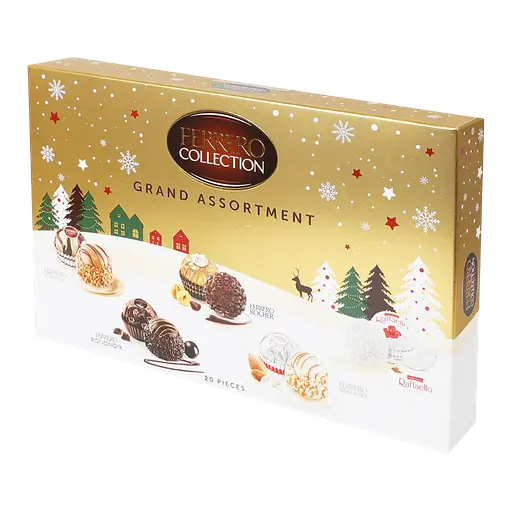 Набор: игристое вино Moinet Prosecco DOC белое экстра сухое 0.75 л + набор конфет Ferrero Collection Grand Assortment 197 г  - фото 3