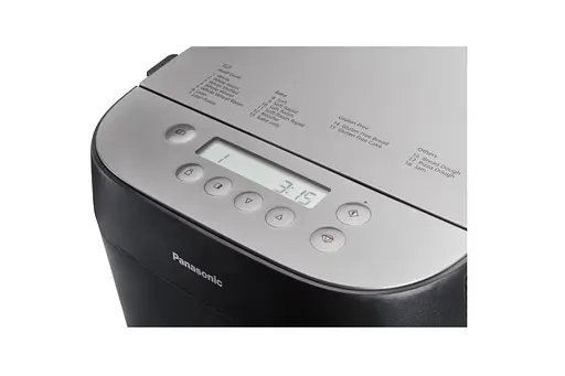 Panasonic Хлебопечка 700Вт программ-18 максимальный вес -1 кг форма-круг пластик черный - фото 4