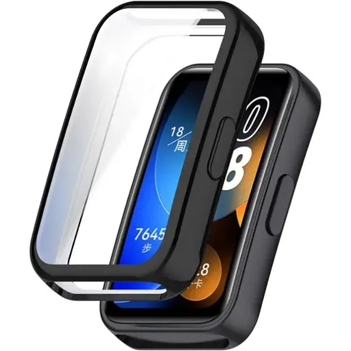 Чехол-накладка DK CDK для Huawei Band 10 Silicone Face Case (016324) (black)