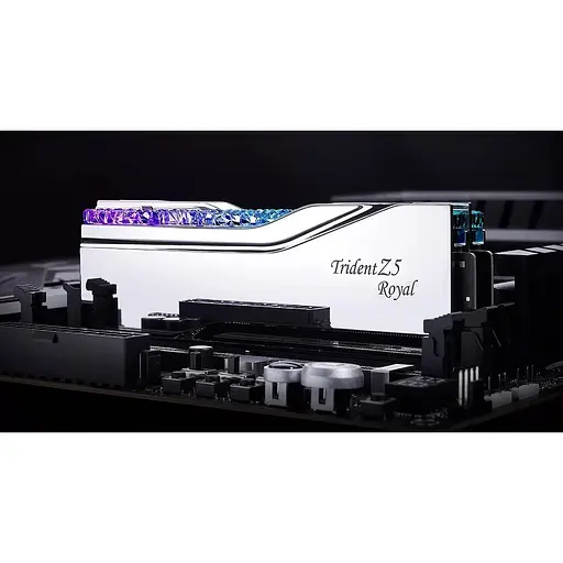 Модуль памяти DDR5 G.Skill Trident Z5 Royal 2x32GB 6000MHz Silver (F5-6000J2836G32GX2-TR5S) [148626] - фото 6