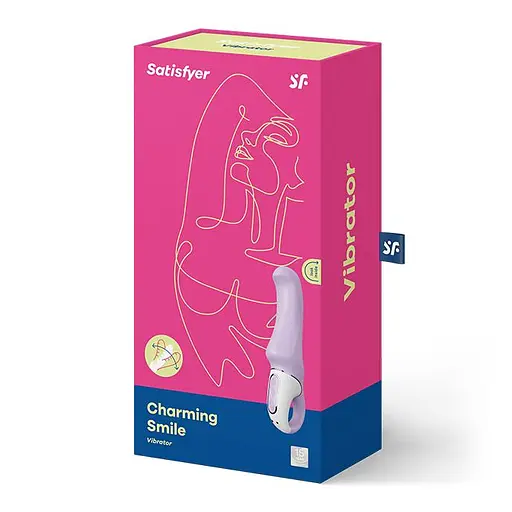 Вибратор Satisfyer Vibes Charming Smile 18.5 см сиреневый - фото 5