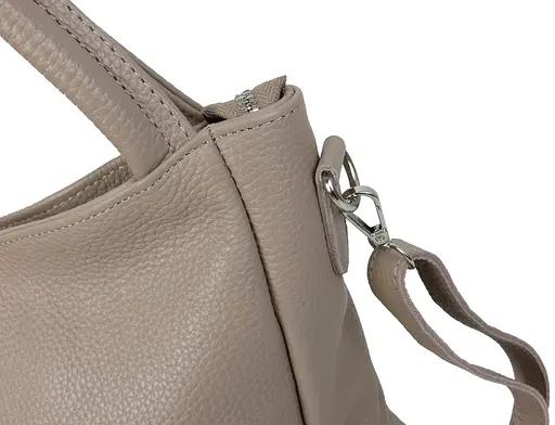 Женская кожаная сумка на двух ручках Borsacomoda 29х28х10 см sum0026802 - фото 10