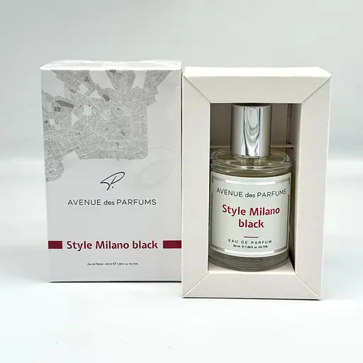 Парфумована вода Style Milano black Avenue des Parfums 50 мл - фото 4