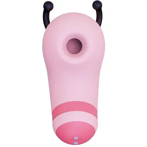 Вакуумний стимулятор з мікрострумами CuteVibe Beebe Pink на палець - фото 2