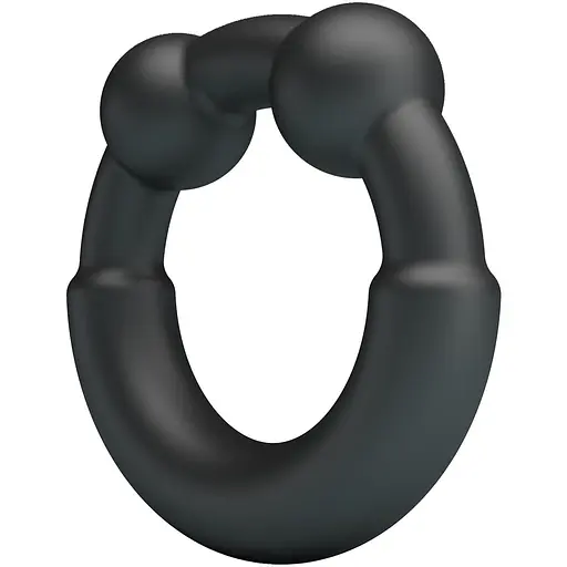 Ерекційне кільце Crazy Bull Meco 6.1 см чорний - фото 1