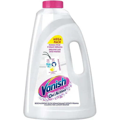 Набір для видалення плям Vanish: Oxi Action Multi Power Gel 3 л + Oxi Action Кришталева білизна 3 л - фото 2