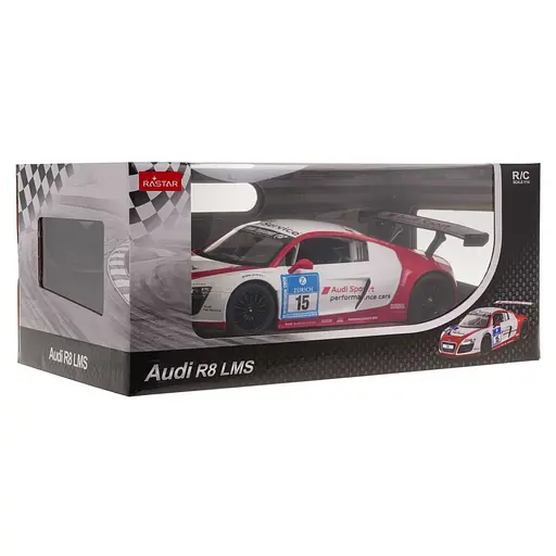 Машинка RASTAR AUDI R8 LMS Performance R/C 1:14 білий 47510 - фото 8