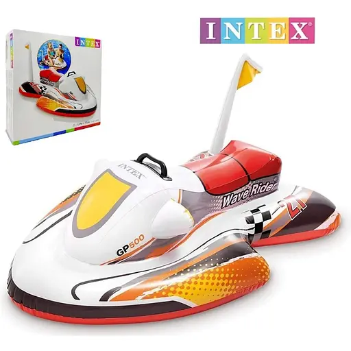 Надувний пліт Intex 57520 "Скутер". Розміром 117x77см, від 3 років - фото 2