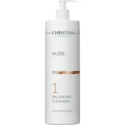 Балансувальний очищувальний гель для тіла Christina Nude Balancing Cleanser 500 мл - фото 1