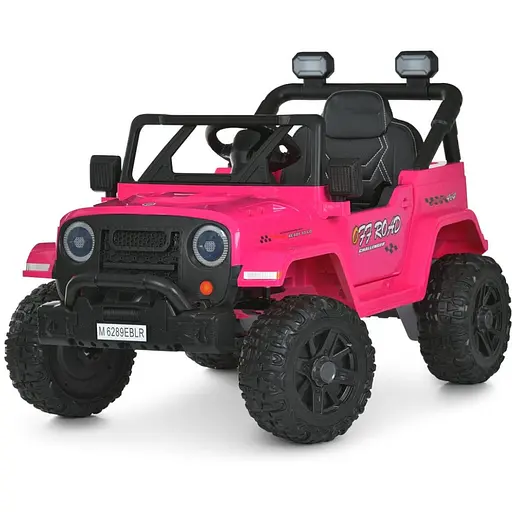 Дитячий електромобіль Bambi Джип M 6289EBLR-8 до 30 кг - фото 1