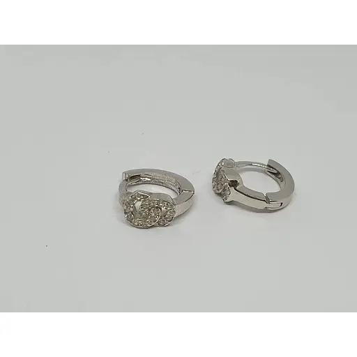 Серебряные серьги Vegas с фианитами. 20100Р - фото 4