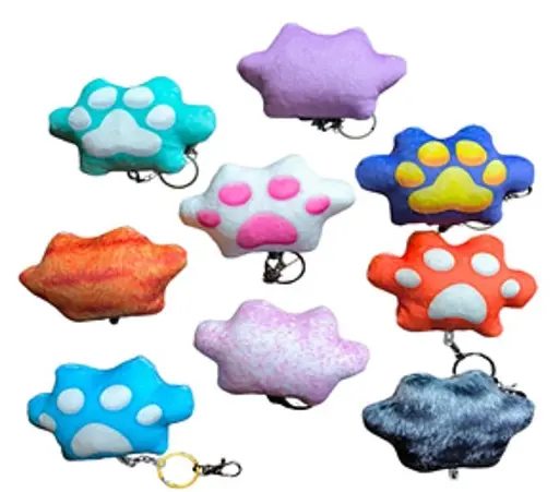 Іграшка антистрес м’яка Брелок лапка, 11 см (В асортименті) - фото 2