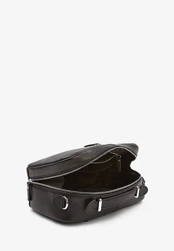 Жіноча шкіряна сумка Avenue Чорний краст - фото 6