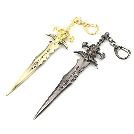 Брелок Меч Крижана скорботу WOW Світ Військового Ремесла World of Warcraft 14.5 см 21 WOW 2.021 - фото 1