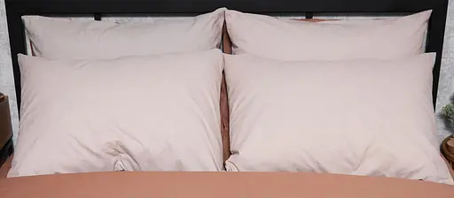 Набор наволочек Moon&Star Бязь Gold Люкс Brown Blanc 50х70 см 2 шт - фото 1